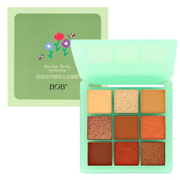 Палетка теней для век `BOB` GARDEN PARTY EYESHADOW тон 03