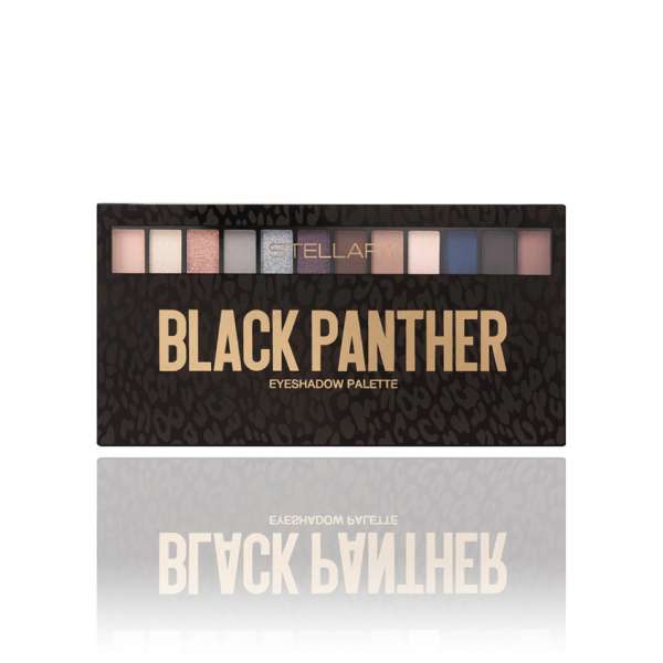 Палетка теней для век `STELLARY` BLACK PANTHER тон 01
