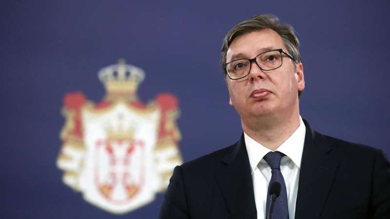 Правящая партия Сербии не поддержит закон об иноагентах, заявил Вучич